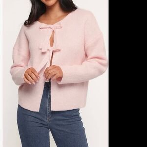 PETAL & PUP | Bow Cardigan